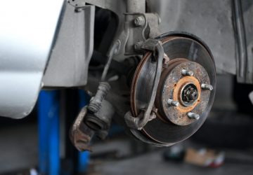 Car brake repair.